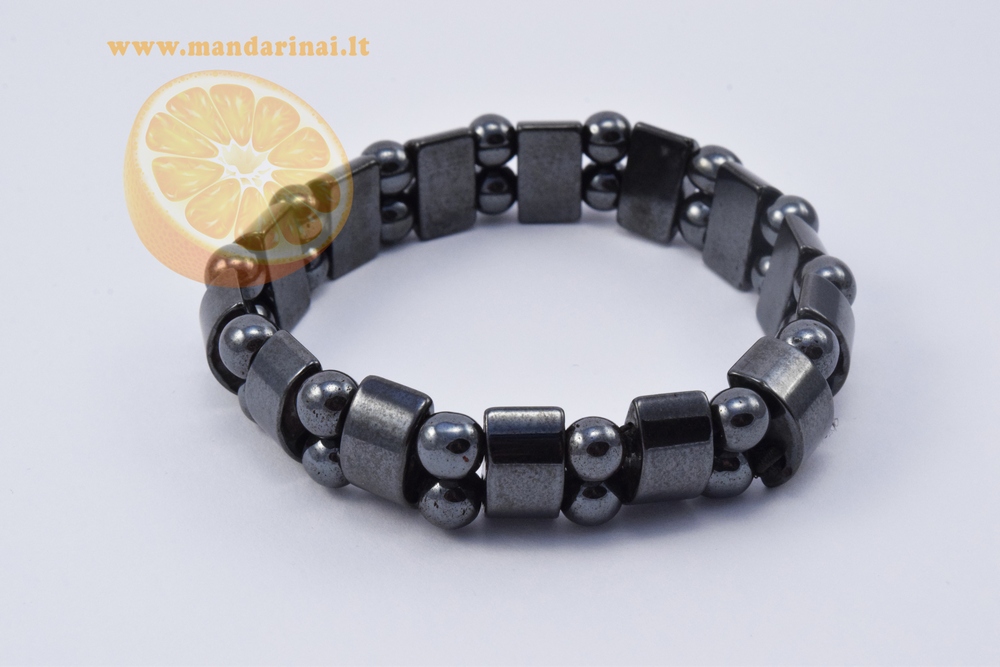 6.99 € Magnetinė hematito apyrankė