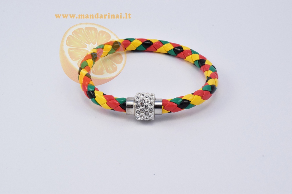 2.99 € Spalvinga odinė apyrankė