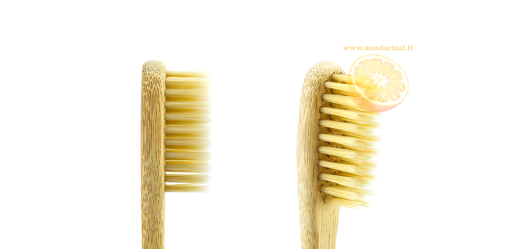 4.17 € Dantų šepetėliai suaugusiems iš natūralaus bambuko