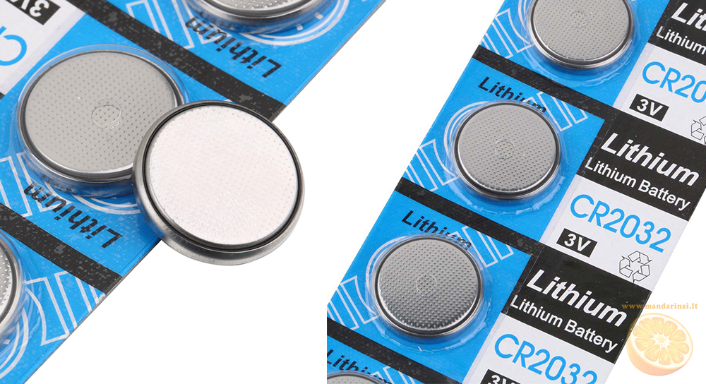 1,00 € Ličio baterija CR2032