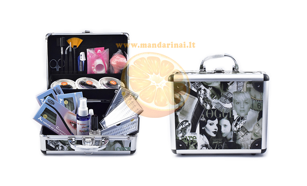 39.99 € už 77.29 € vertės blakstienų priauginimo rinkinį su lagaminu!