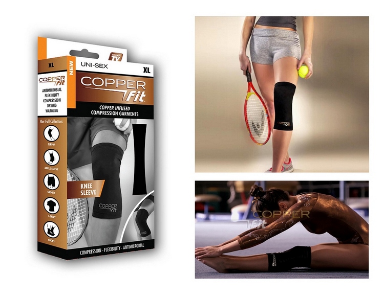 7.99 € Copper Fit kompresinė kelio apsauga 7.99 € Copper Fit kompresinė kelio apsauga