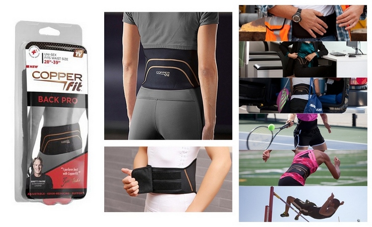 14.99 € Copper Fit kompresinis juosmens - kryžkaulio diržas