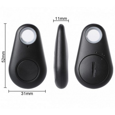 6.45 € juodas bluetooth raktų pakabukas - daiktų ieškiklis