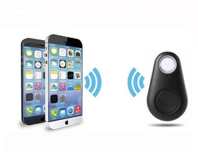 6.45 € juodas bluetooth raktų pakabukas - daiktų ieškiklis