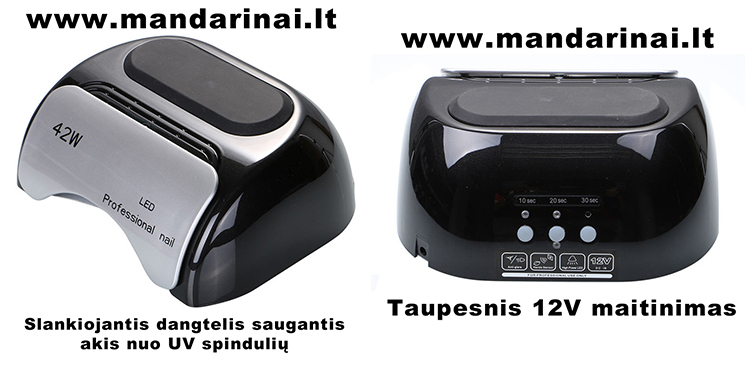 116 € už 189 € vertės 42W Profesionalią UV Led lempą 116 € už 189 € vertės 42W Profesionalią UV Led lempą