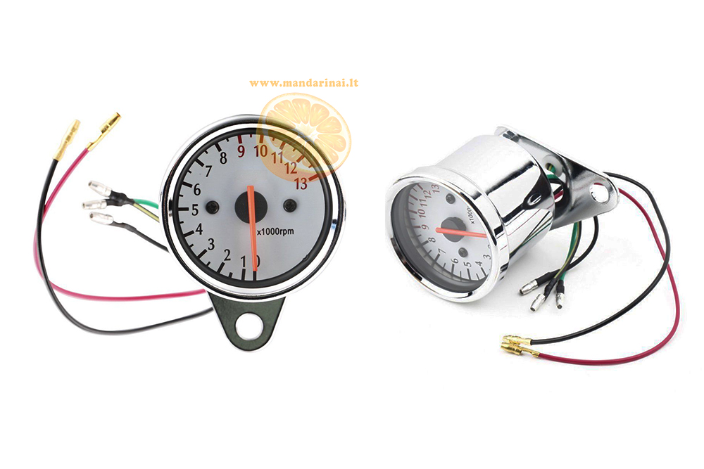 29.99€ 12V analoginis tachometras su apšvietimu 29.99€ 12V analoginis tachometras su apšvietimu