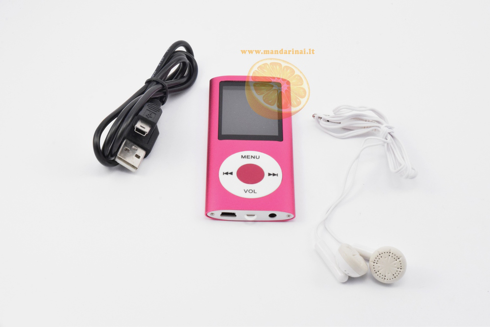 14.19 € MP4 grotuvas su FM radiju