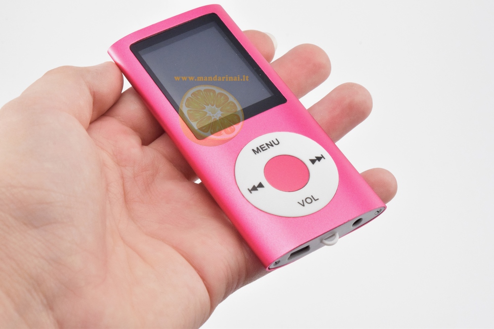 14.19 € MP4 grotuvas su FM radiju