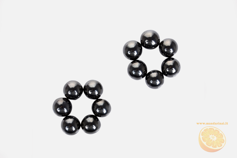 3.99 € Magnetiniai hematito rutuliukai 6vnt.
