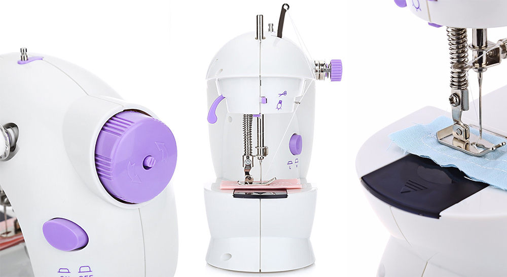 26.99 € Siuvimo mašina su išoriniu maitinimu ir valdymo pedalu