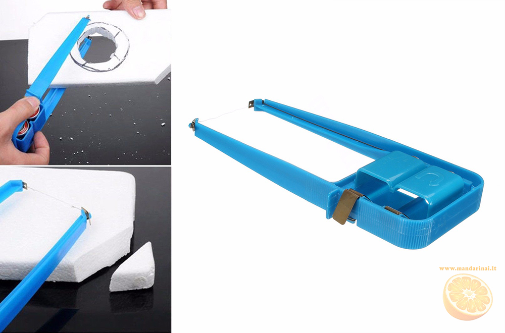 8.99 € Baterijomis maitinama polistirolo pjaustyklė