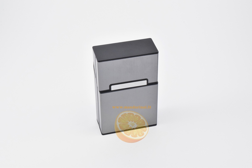 4.99 € tamsiai pilkas dėklas - porcigaras cigaretėms