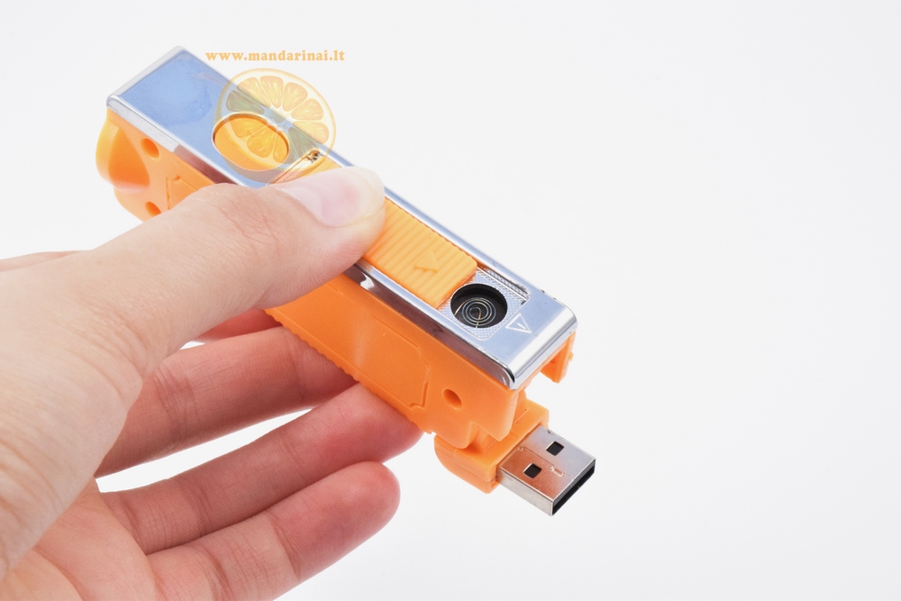 12.99 € pakraunamas USB žiebtuvėlis - prožektorius
