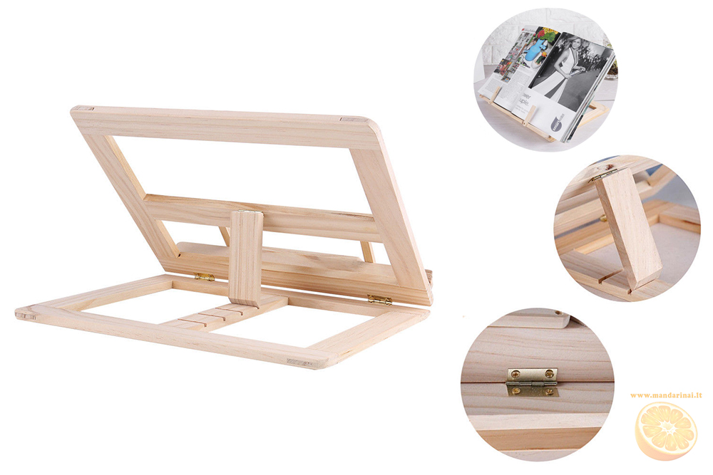 24.99 € Medinis stovas knygoms ir planšetėms