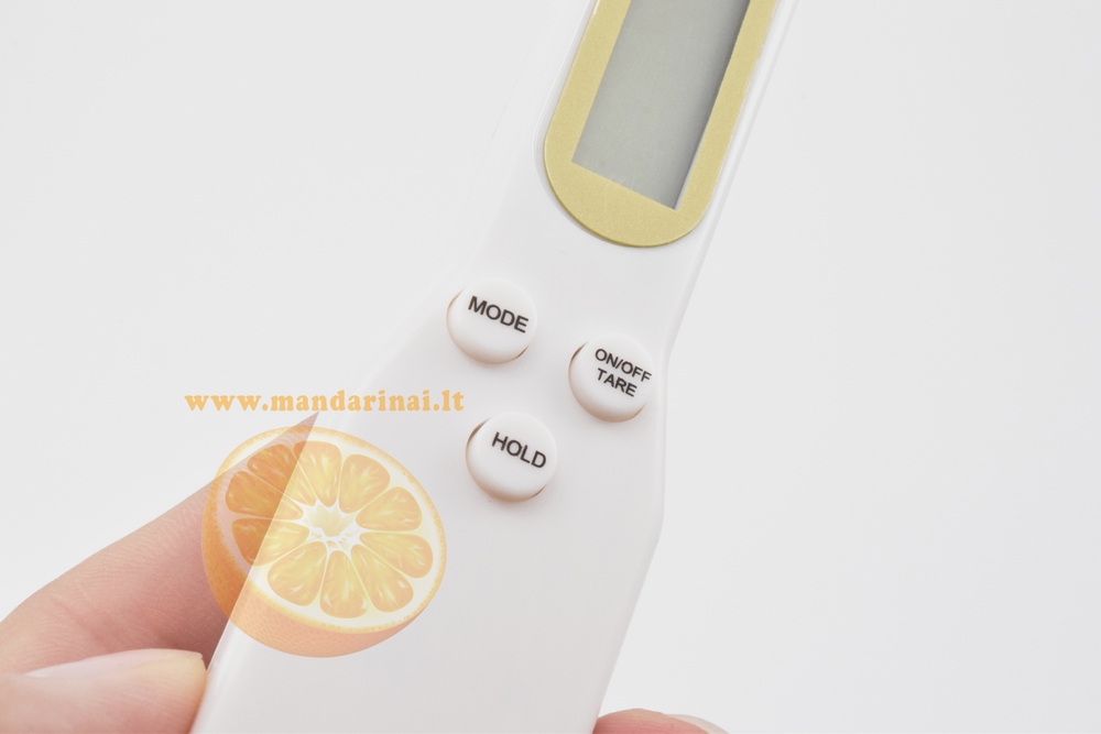 11.99 € skaitmeninis šaukštas - svarstyklės