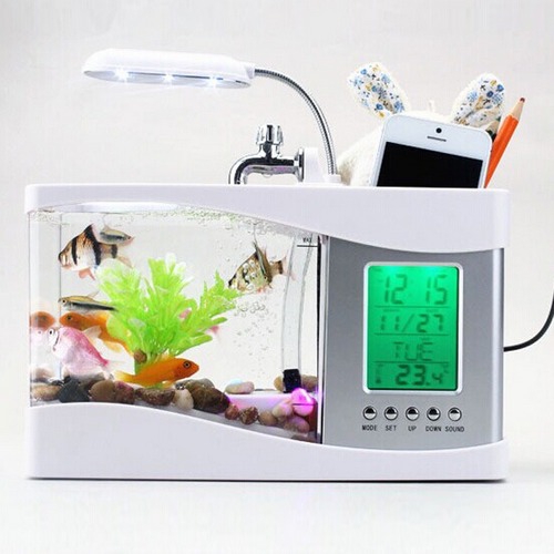 Puiki dovana - daugiafunkcinis USB akvariumas!