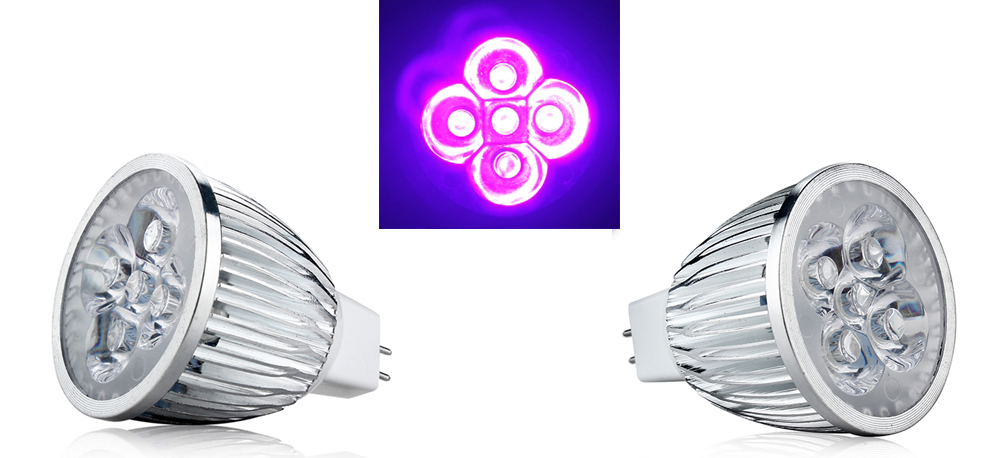 13.00 € Ultravioletinių spindulių lemputė 5W, MR16