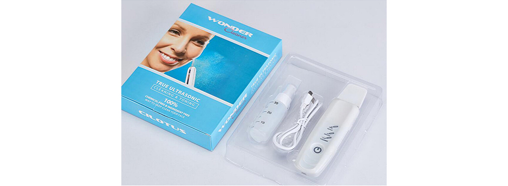 52.99 € pakraunamas „Wonder Cleaner“ ultragarsinio veido valymo prietaisas