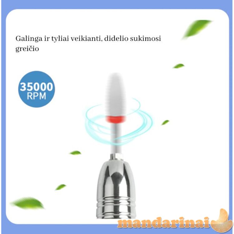 35W 35000 apsukų profesionali freza manikiūrui
