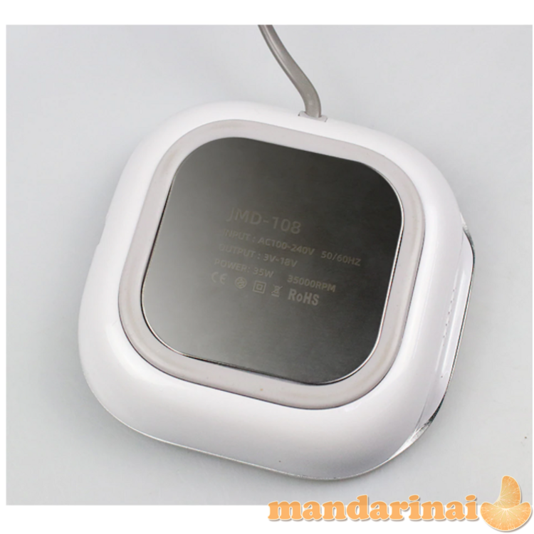 35W 35000 apsukų profesionali freza manikiūrui