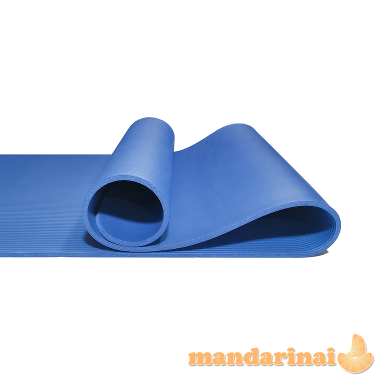 Gimnastikos/jogos kilimėlis NBR KP-186 Mėlynas