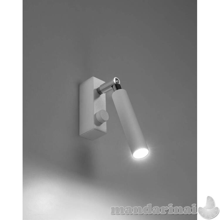 Sieninis šviestuvas OCULARE1 balta