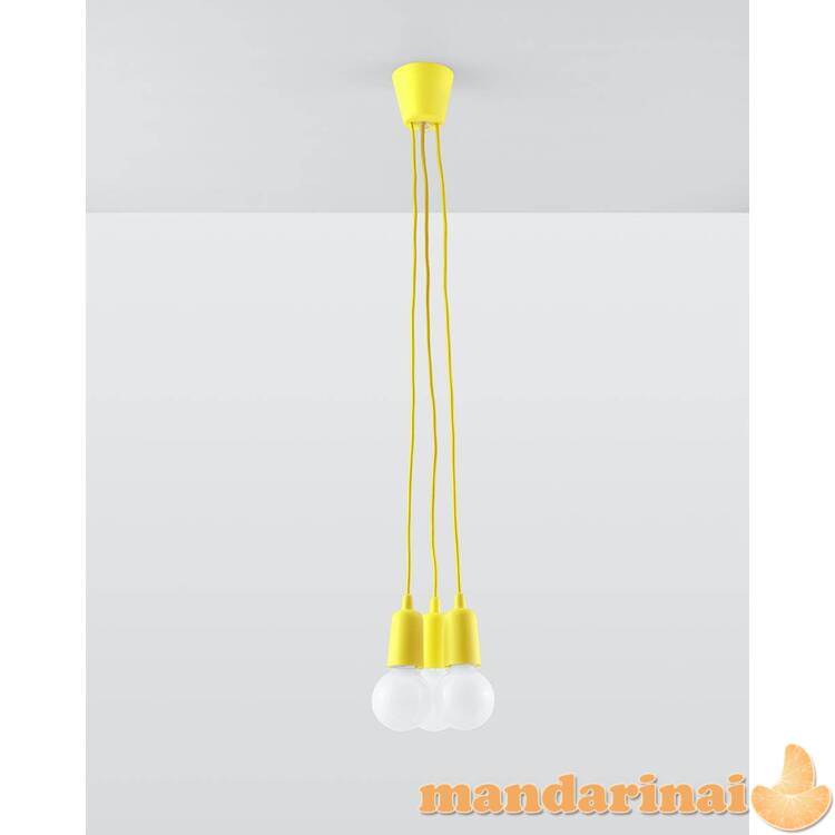 Pakabinama lempa Diego 3 geltona