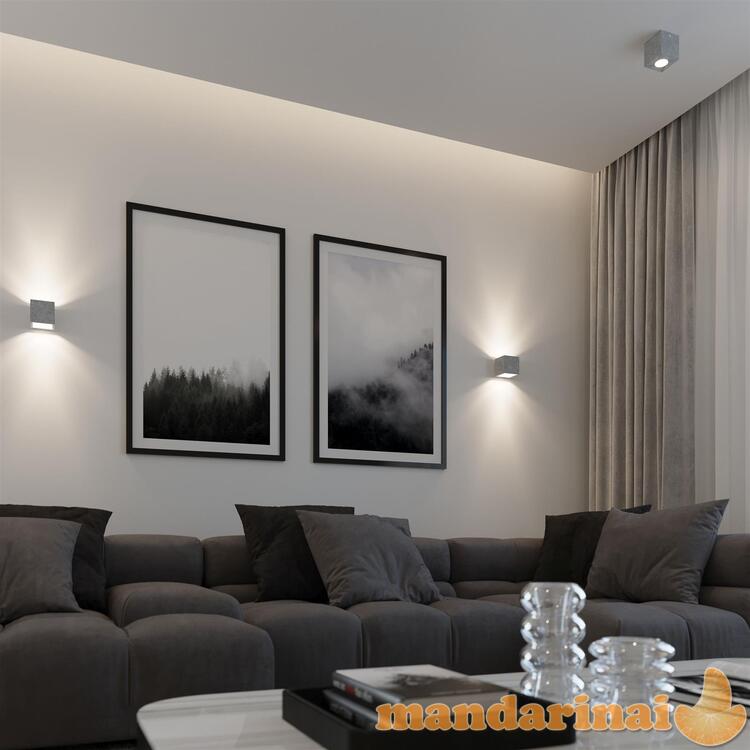 Sieninis šviestuvas keturkampis