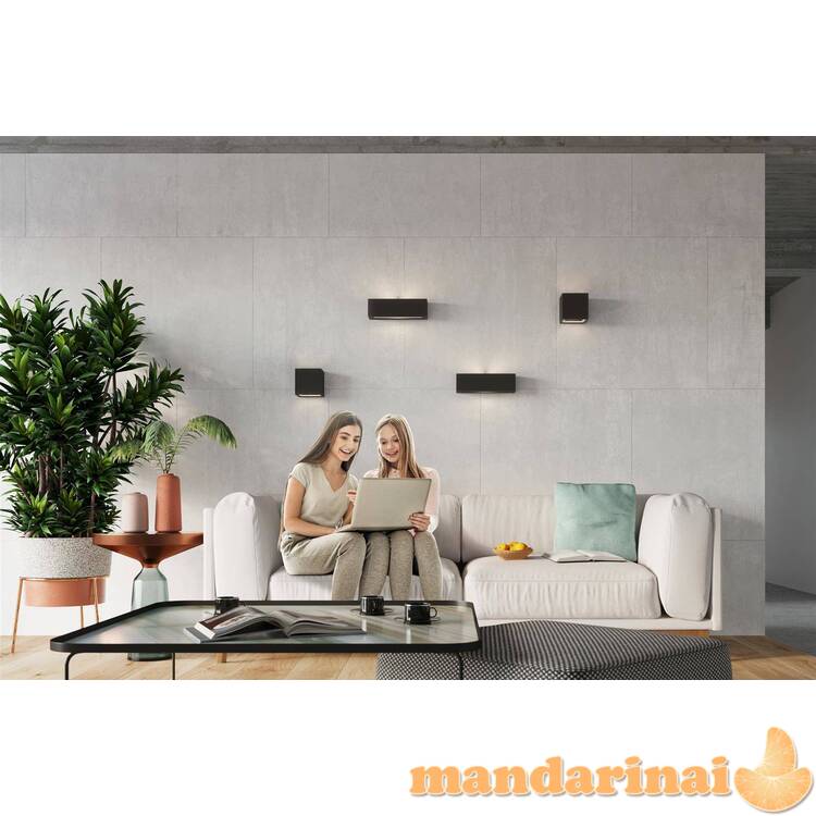 Sieninis šviestuvas keramika vega juoda