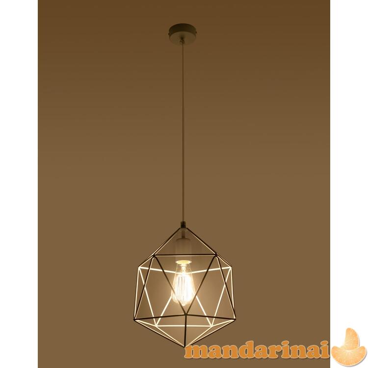 Pakabinama lempa gurkšnoja baltą