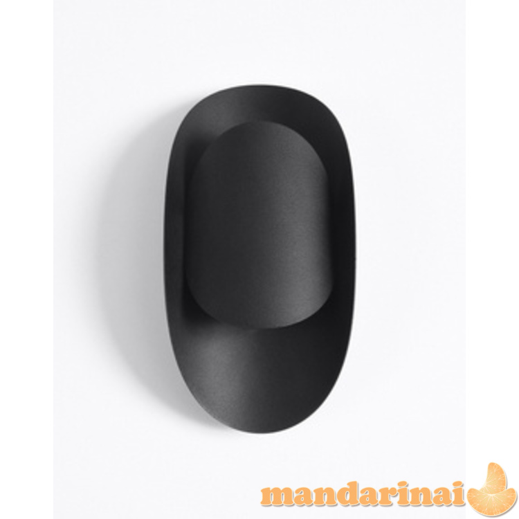 Sieninis šviestuvas ašarojimas juodas