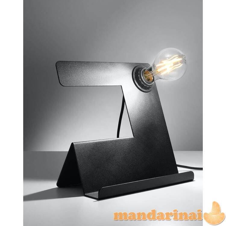 Stalo lempos nuolydis juodas