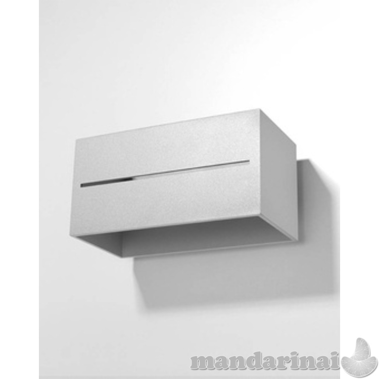 Sieninis šviestuvas lobo maxi pilka