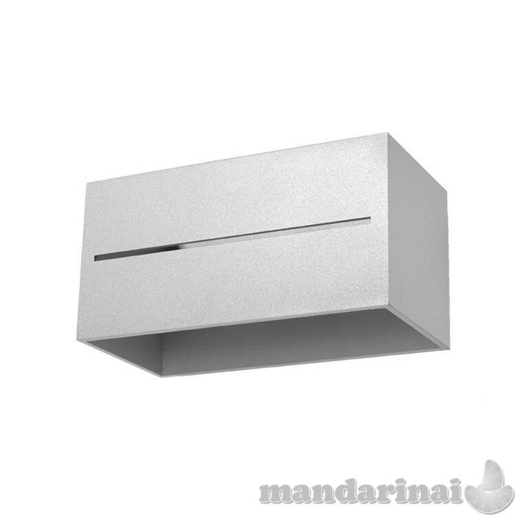 Sieninis šviestuvas lobo maxi pilka