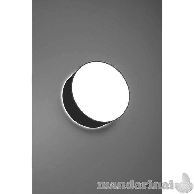 Lubinis šviestuvas arena juoda