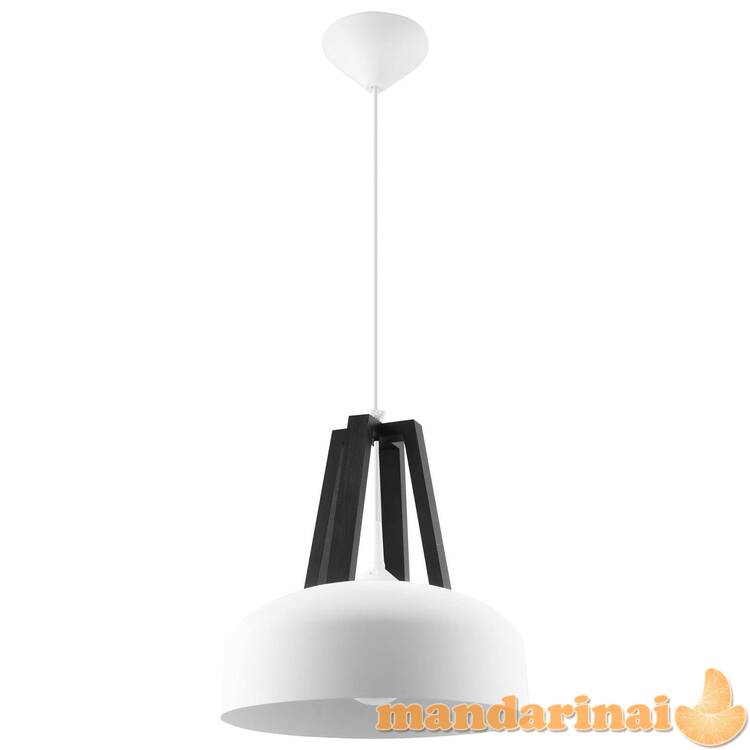 Pakabinama lemputė Casco balta/juoda