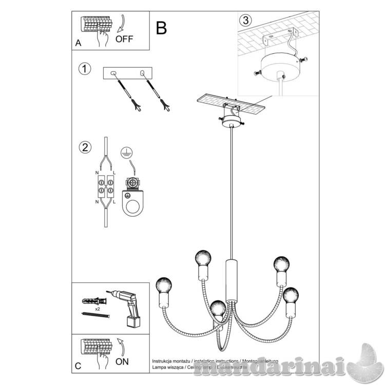 Liustra piccolo 3 juodas 4