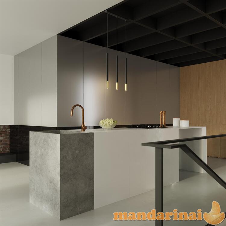 Pakabinama lempa „Mozaica 3p“ juoda/auksinė 5