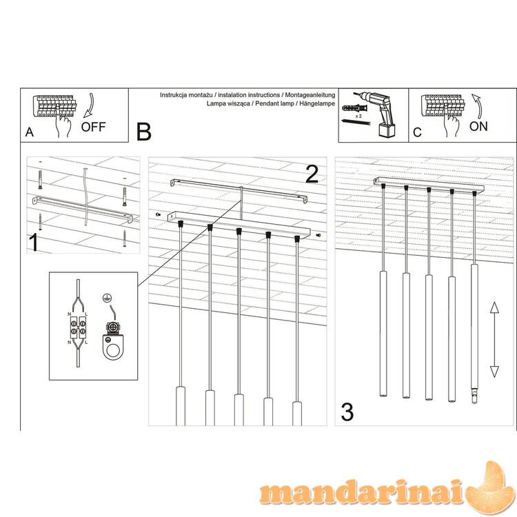 Pakabinama lempa pastelas 5 baltas 6