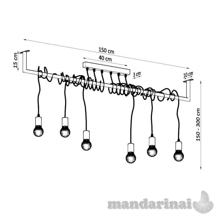 Liustra Salamanca 6 juoda 3