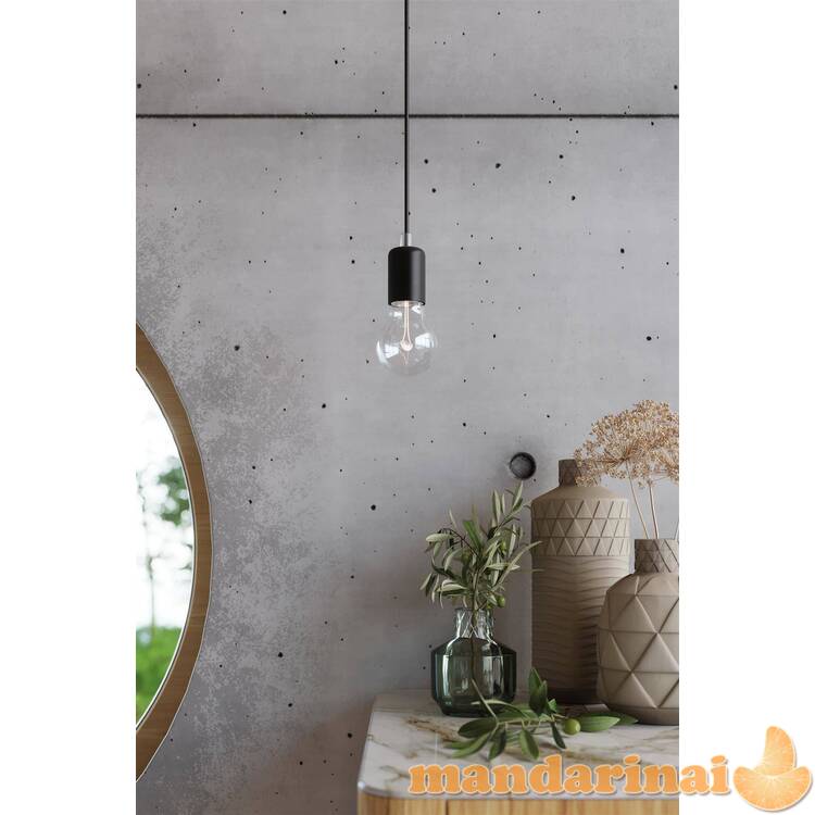 Liustra Edison 7 juodas