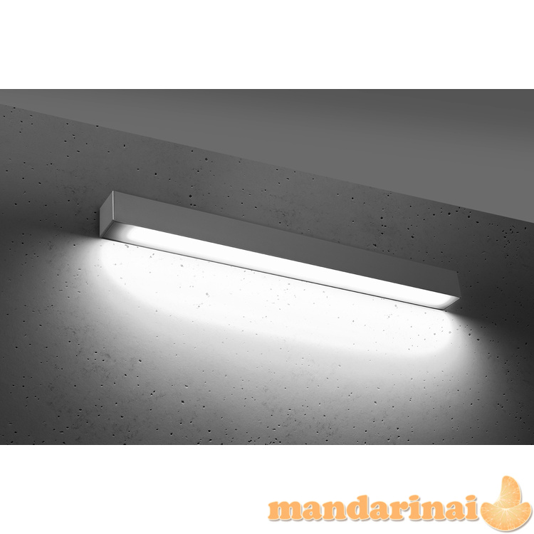 Sieninis šviestuvas PINNE 67 pilkos spalvos 2