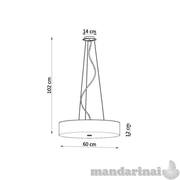 Liustra SKALA 60 balta