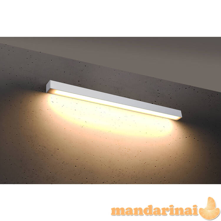 Sieninis šviestuvas PINNE 90 balta 2