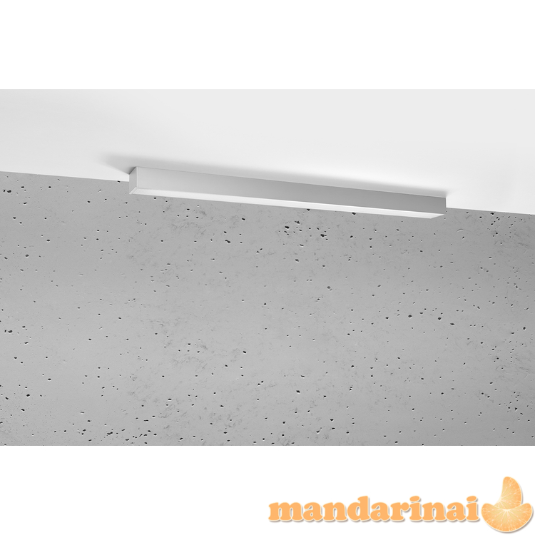 Lubinis šviestuvas PINNE 90 pilkos spalvos