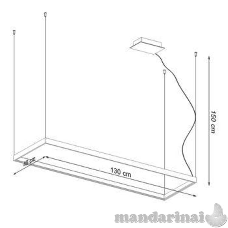 Liustra TULA l black 3000k