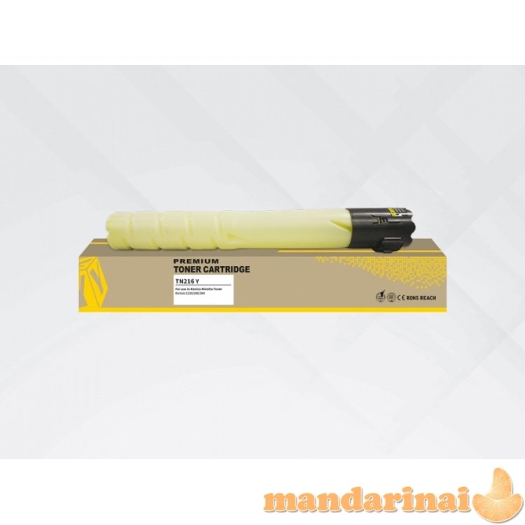 HYB Minolta TN-216/319Y (A11G251), geltona kasetė Neoriginali