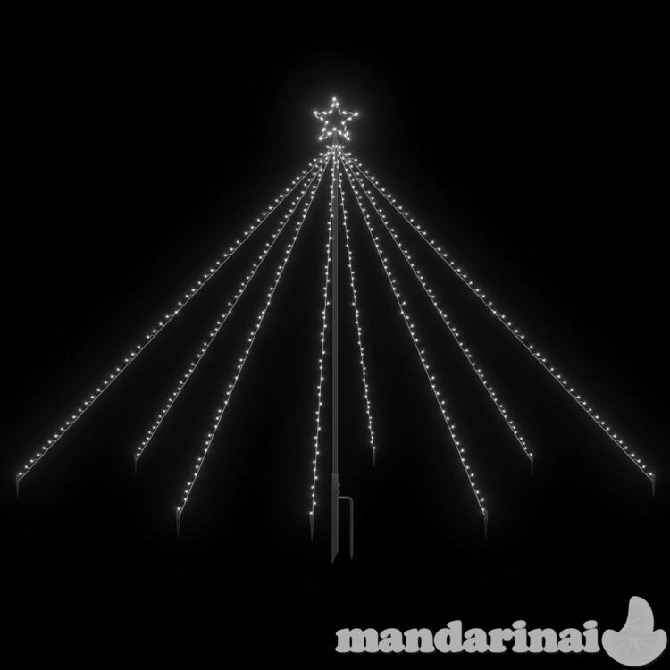 Kalėdų eglutės girlianda-krioklys, 400 led lempučių, 2,5m