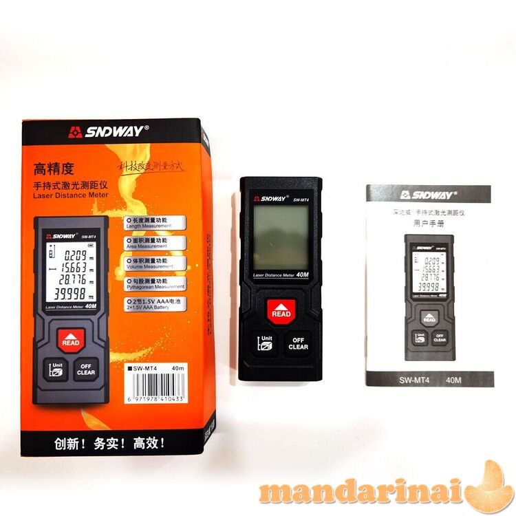 Atstumo matuoklis iki 40m